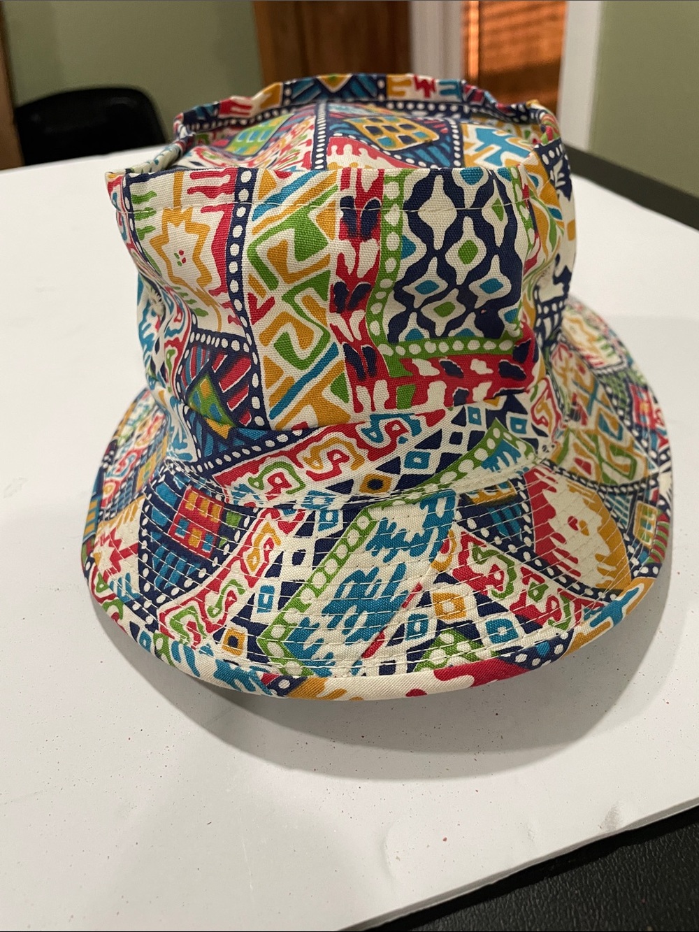 Multicolor Patterned Women's Bucket Hat